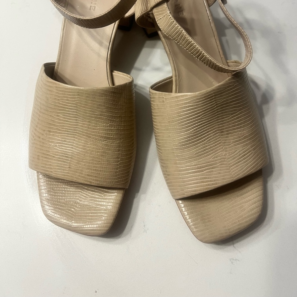 Everlane Block Heel Sandal, 8.5 EUC